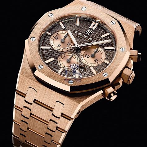 audemars piguet chocolate|Audemars Piguet Royal Oak Chronograph Rose Gold .